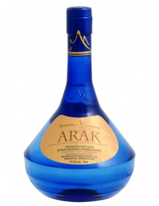 bebida árabe arak