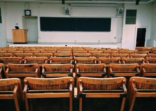 auditorium benches chairs class